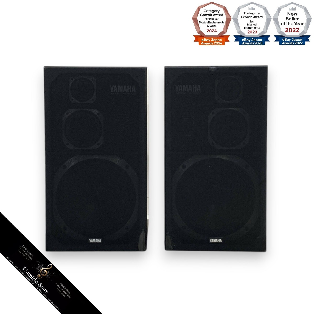 動作品 YAMAHA ヤマハ NS-500M 3way ペア スピーカー　セット Yahoo!オークション -「yamaha ns-500m」の落札相場・落札価格