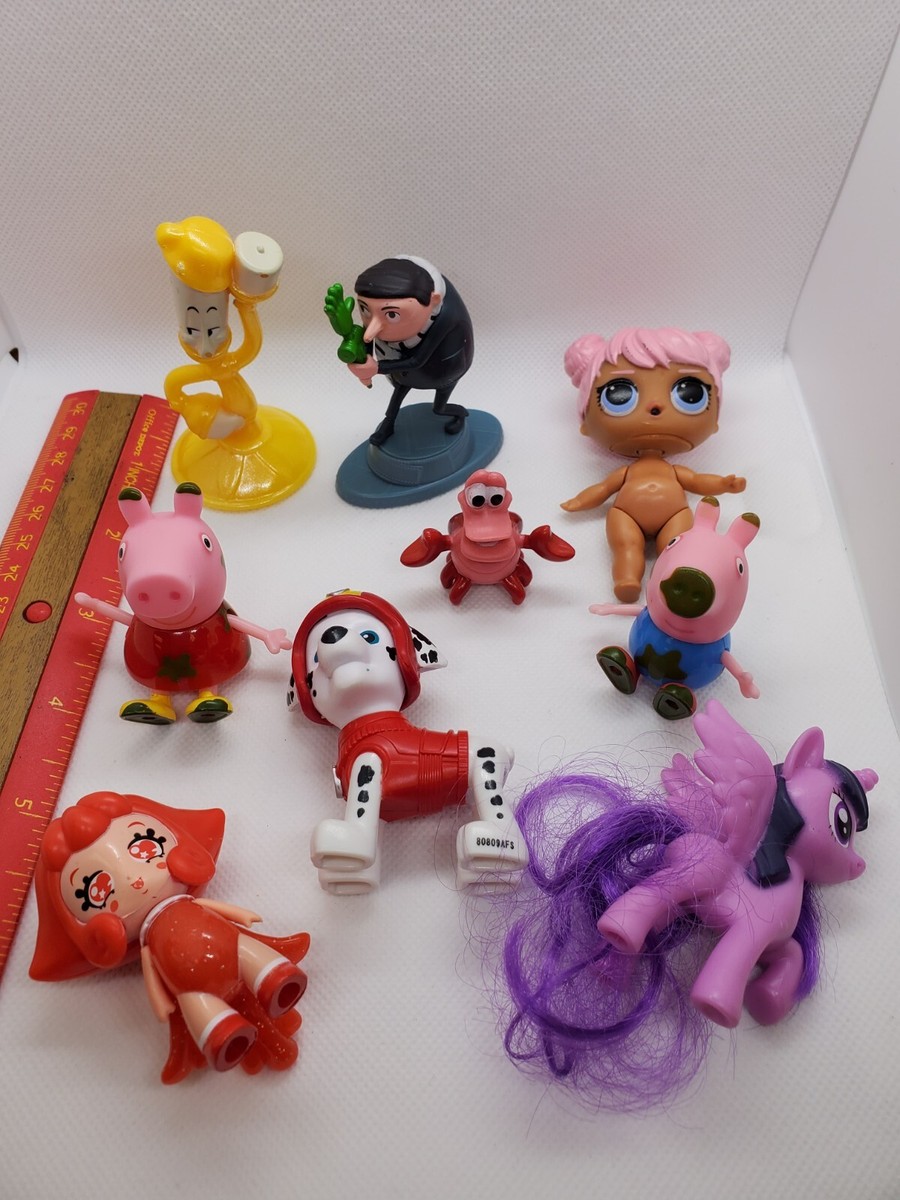 Lot Of Toys Cake Toppers Peppa Pig MLP Lol Disney paw patrol