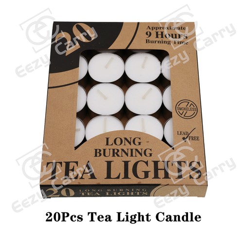 9 Hours Tea Light Candles Tealight Candle Lead-Free Unscented For Home Party - Picture 4 of 8