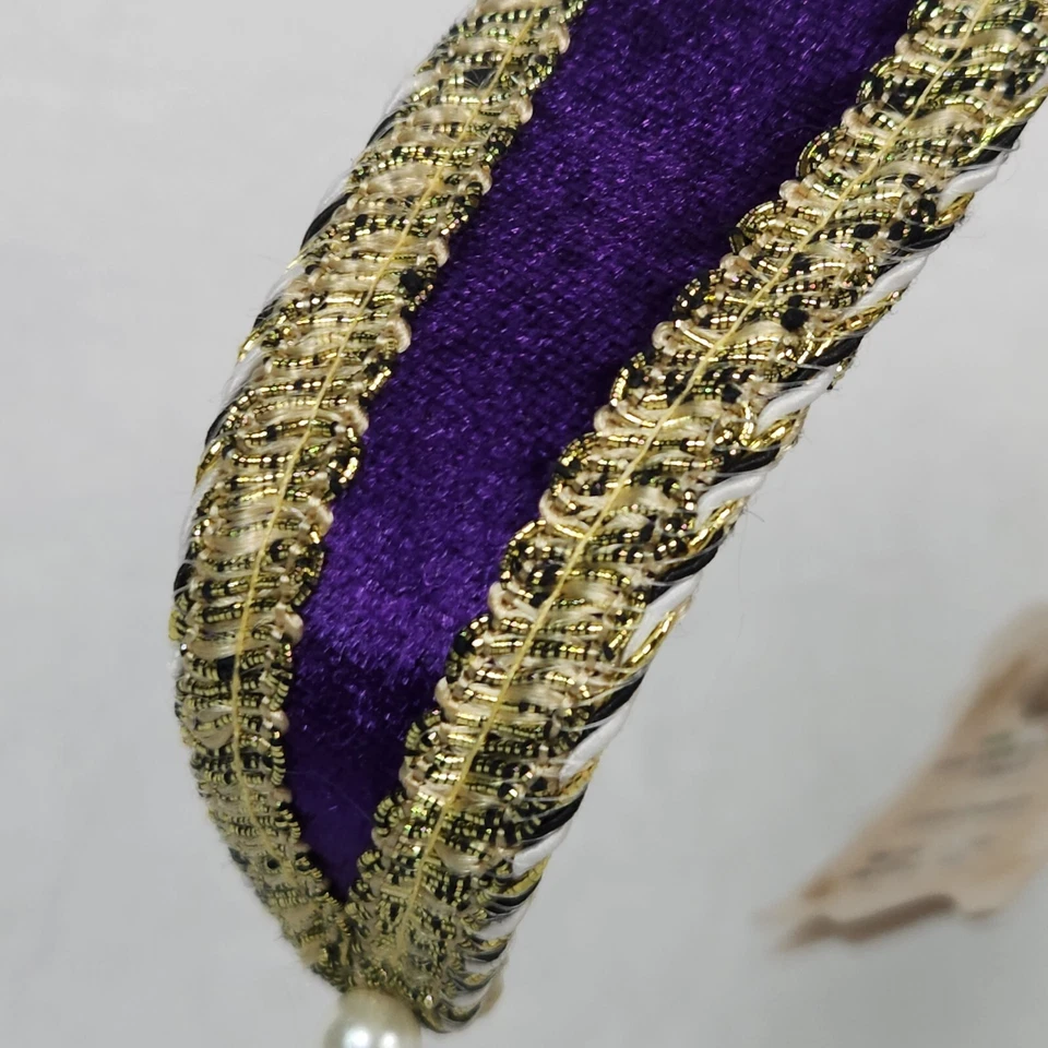 Máscara de Mascarada Pier 1 Hecha a Mano en Venecia Italia Nueva con Etiquetas Navidad Foto 4 de 4