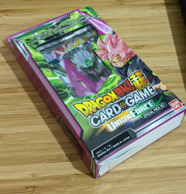 Union Force Special Pack Set ENGLISH UK DBS Dragon Ball Super NEW Sealed TCG 1st
