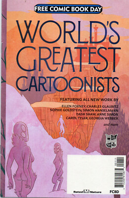 Free Comic Book Day 2018  World´s greatest Cartoonists...Englisch