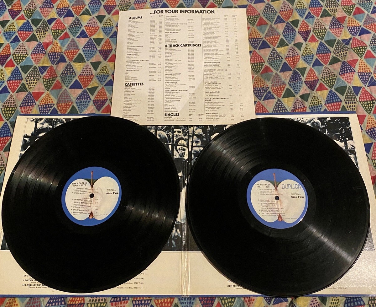 THE BEATLES / 1967-1970 - ORIGINAL - SKBO 3404 - APPLE RECORDS | eBay