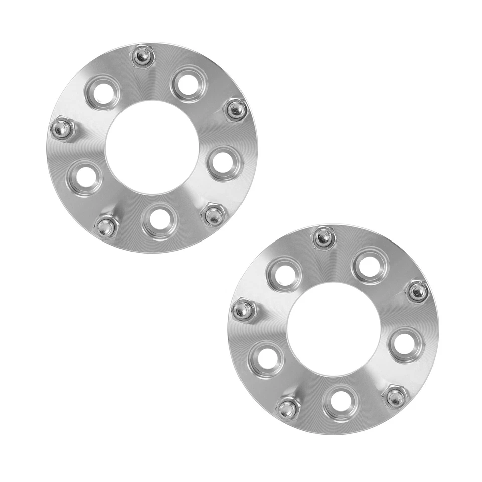 4Pcs 1" inch 5x4.5 to 5x5.5 Wheel Adapters 1/2"x20 For Jeep Wrangler Ford Ranger - Image 4 of 4