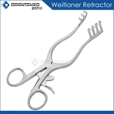 Surgical Weitlaner Retractor 7" Blunt 3x4 Prong Veterinary Instruments
