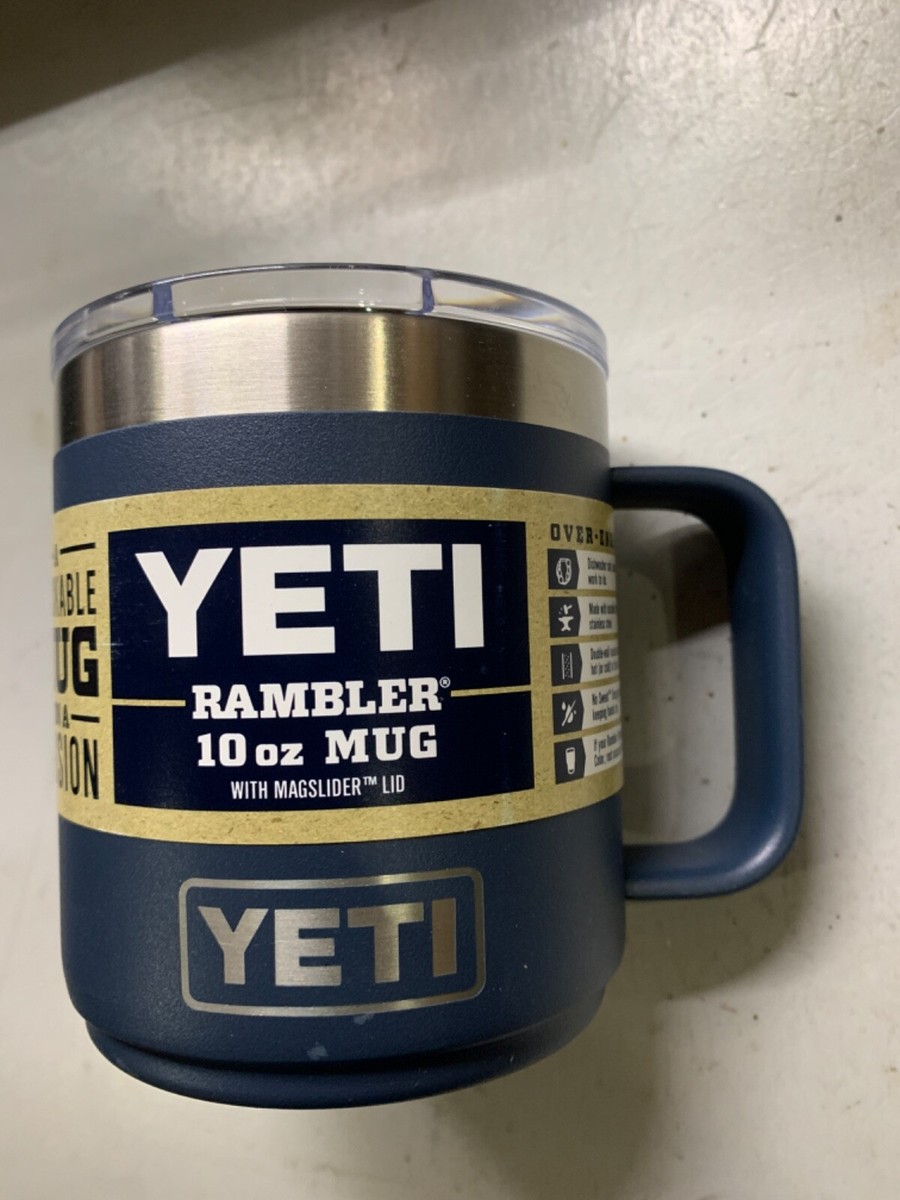 MULTIPLE COLORS YETI Rambler 10 OZ Mug with Magslider LID (CHOOSE