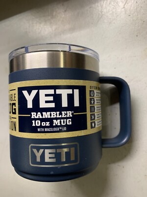 MULTIPLE COLORS YETI Rambler 10 OZ Mug with Magslider LID (CHOOSE