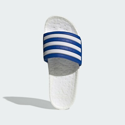 Adidas ADILETTE BOOST Slides Men's Sandals Slippers Flip-Flops White Size 11 NEW