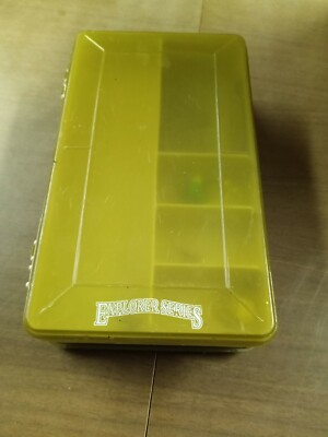 South Bend Explorer Series Utility-Type Starter Fishing Tackle Box with contents