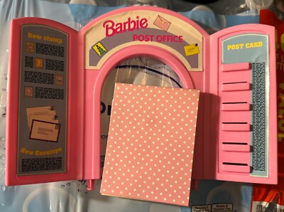 Barbie Post Office Replacement Part BONUS Stationary So Much To Do TOP ONLY Desk