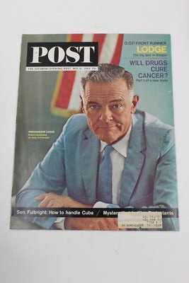 Saturday Evening Post May 16 1964 5/16/64 JOHN O'HARA MURIEL DAVIDSON