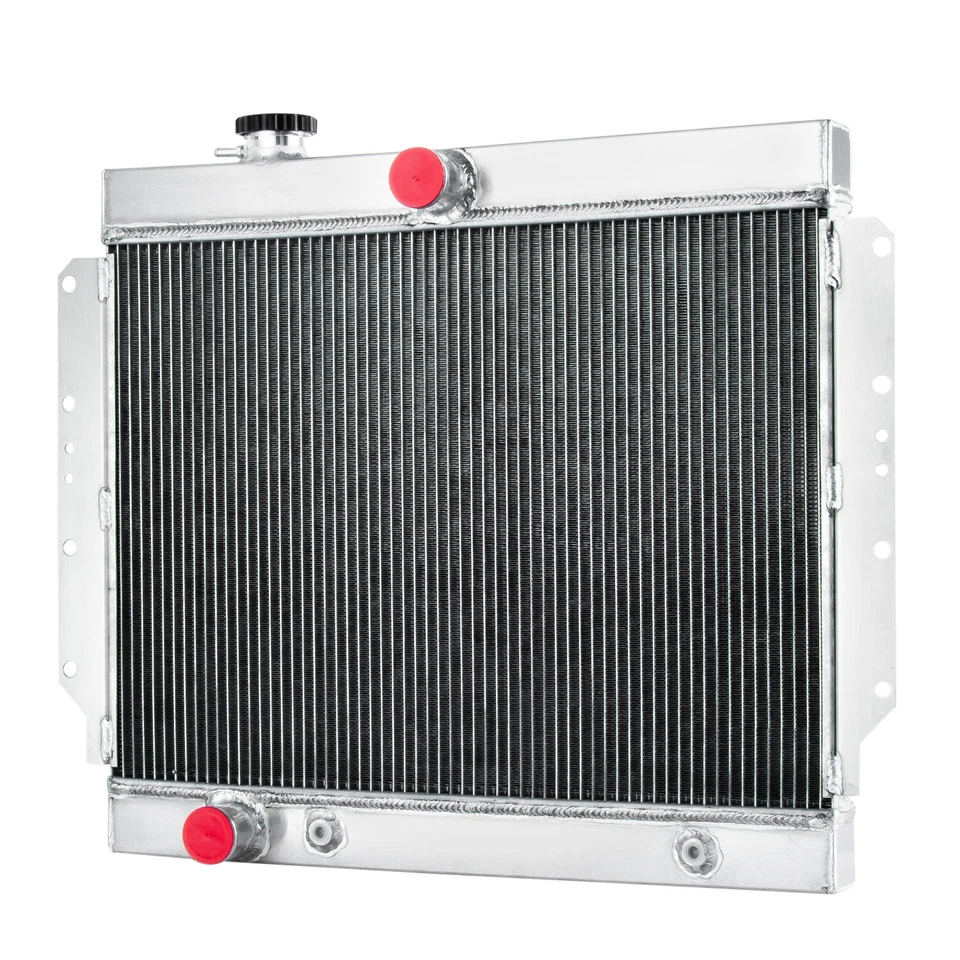 4-Rows Radiator Fit 59-60 Cadillac DeVille Eldorado Series 60 Fleetwood 6.4L AT Foto 3 de 4