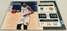 2021-22 Contenders Basketball Kevin Durant Brooklyn Nets Game Night Ticket #13