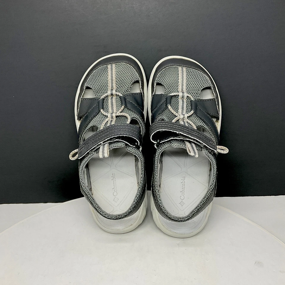 Columbia Techsun Wave Sandalias Deportivas Niños Jóvenes 3 Gris Trail Agua Zapatos BY2082 Foto 4 de 4