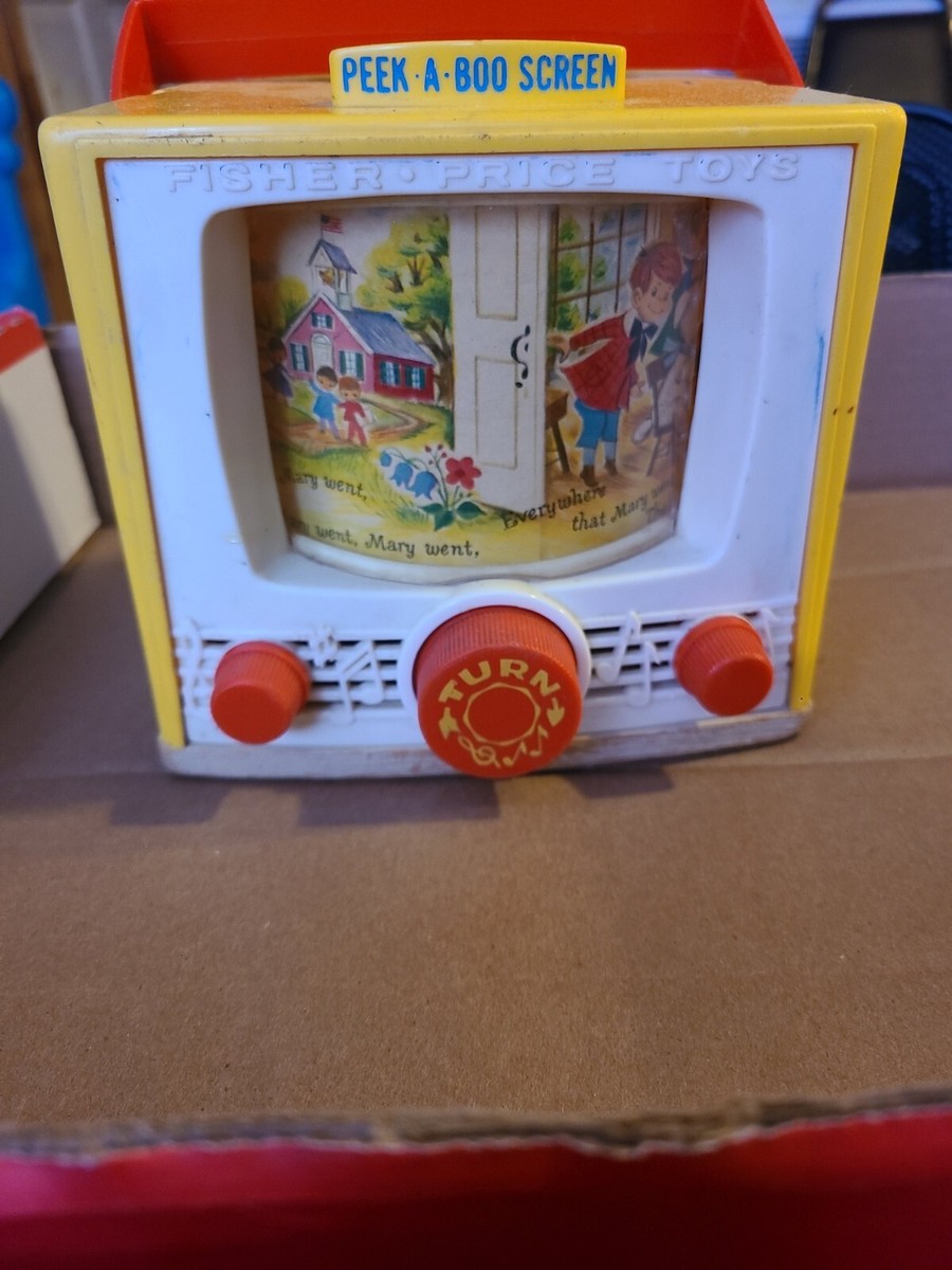 Vintage 70s 80s Toy Lot Fisher Price