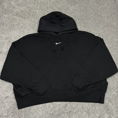 nike black sweater women's