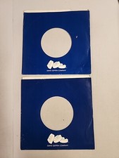 45 RPM 7" RECORD SLEEVES CO. SLEEVE 2 PACK SEE PHOTOS - David Geffen SLV170
