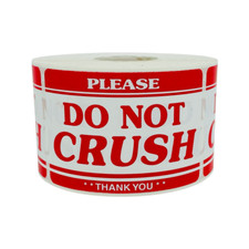 2"X3" Do Not Crush Warning Shipping Mailing Adhesive Stickers Fragile Labels 500