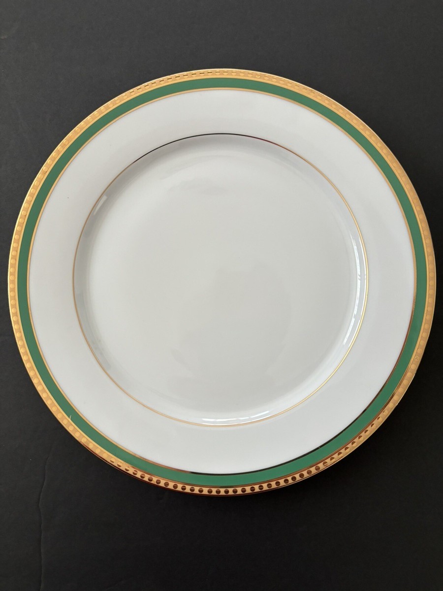 Tiffany Green Band China Dinner Plate | eBay