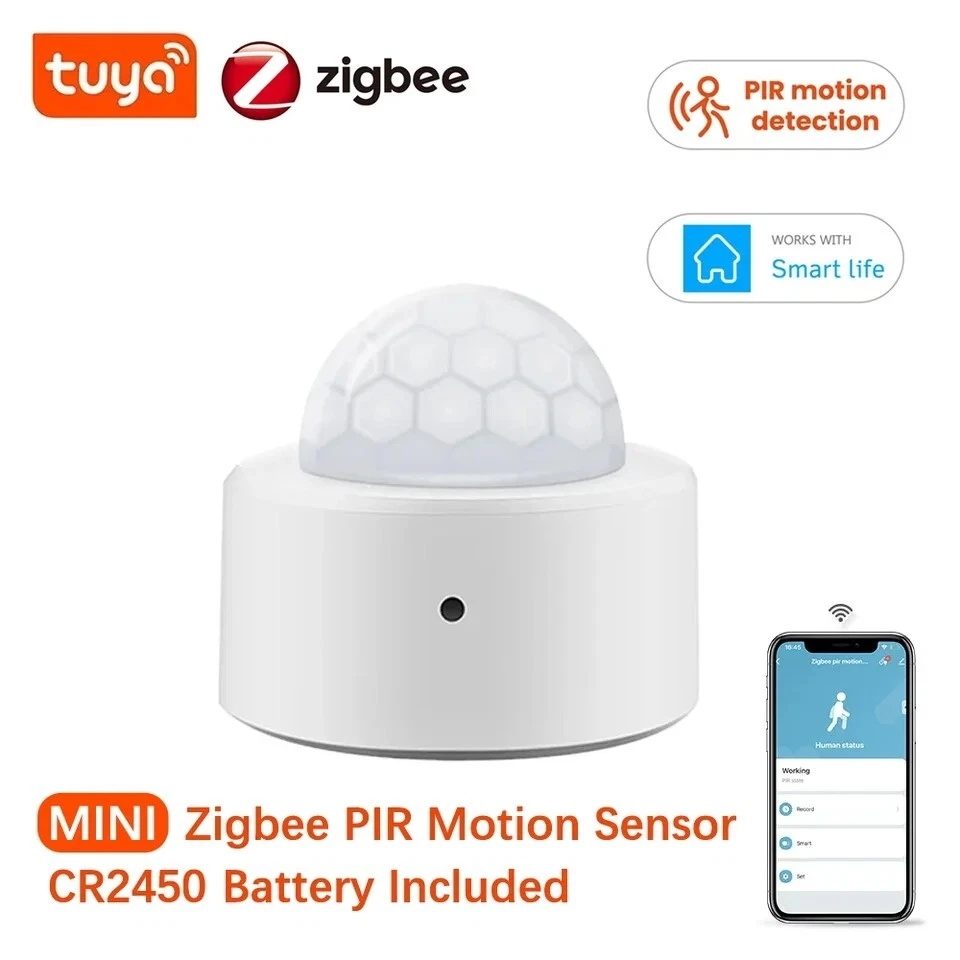 Tuya Zigbee PIR Motion Sensor Smart Home Infrared Detector Alexa & Smart Life - Image 4 of 4