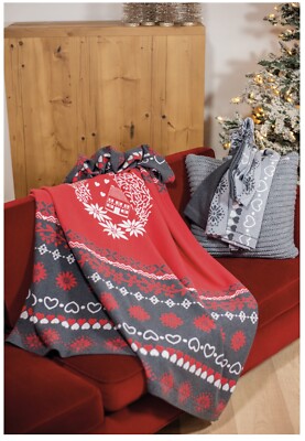Busta Natalizia Rossa Sfere Natale 36x26x8 cm - Tresorì