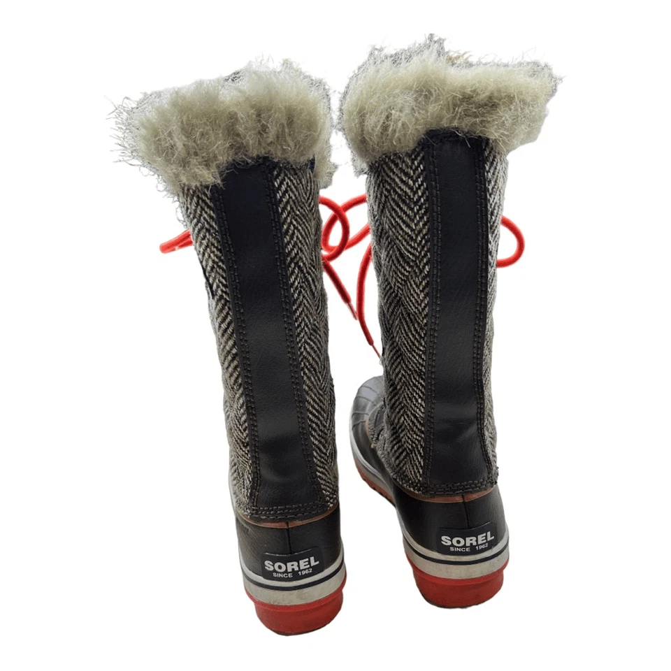 Sorel женщин Tofino высокий елочка искусственного меха зимние ботинки многоцветный размер 6 - Изображение 3 из 4