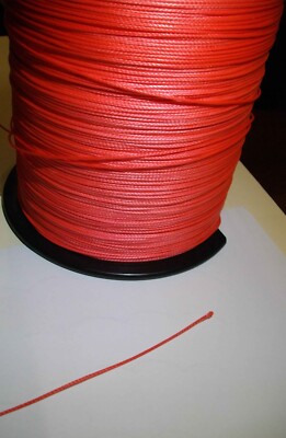 1.3mm X 10m Red Dyneema sk78 Fiber Synthetic Fishing Winch Marine rope 210kg