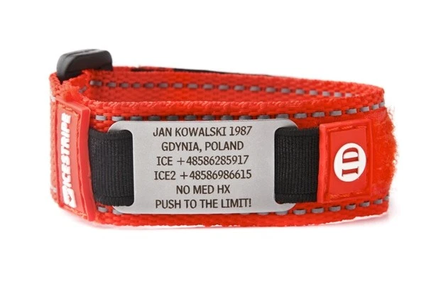 Notfallarmband ID Edelstahl Armband inkl. Gravur nach Wunsch! Sport Medizinische - Bild 3 von 4