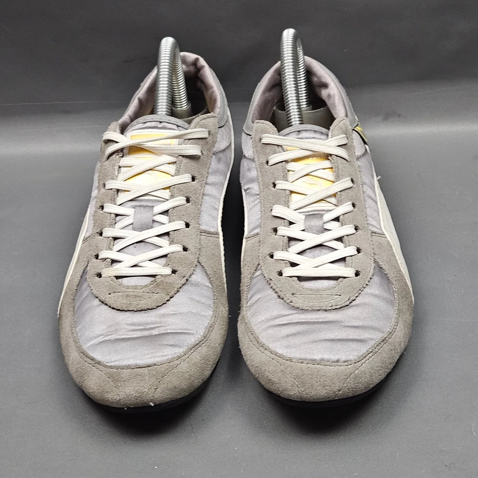 Zapatos para mujer Puma talla 8,5 plateados gamuza deporte estilo de vida bajos zapatillas retro Foto 2 de 4