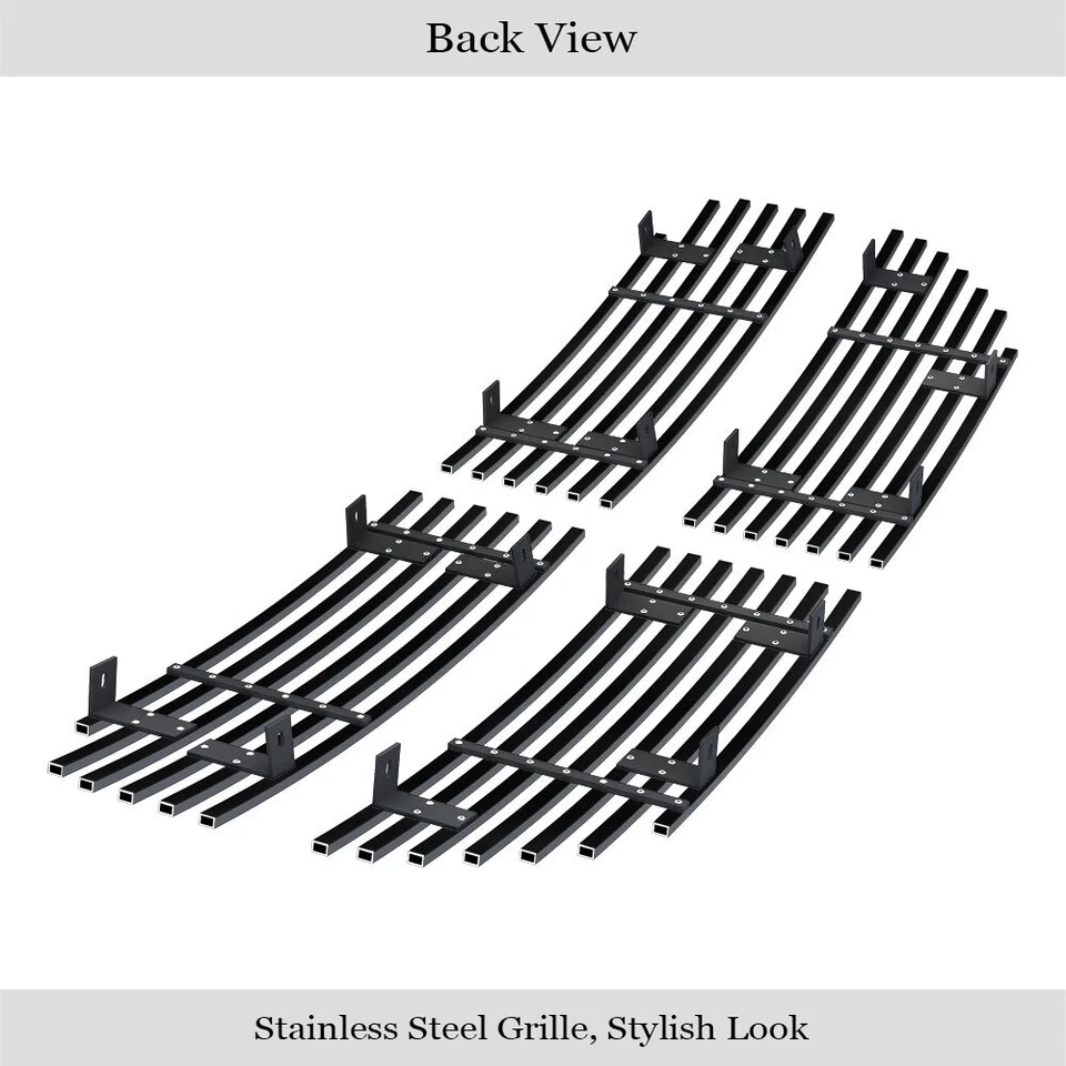 适用于 2005 - 2007 年道奇 Magnum Except SRT8 黑色钢坯格栅烧烤垫 — 第 3/4 张图片
