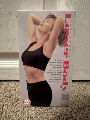 Jane Fonda Lower Body Solution VHS Tape - Workout