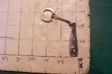 vintage keychain, unused store stock: GEM made in USA clipper w rusty knife blad