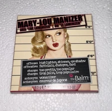 TheBalm Mary-Lou Manizer The Luminizer Highlighter Shimmer & Eyeshadow NIB
