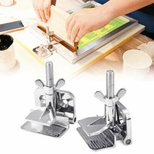 2 pcs Butterfly Frame Hinge Clamp /DIY Tool Silk Screen Printing Hobby Printer