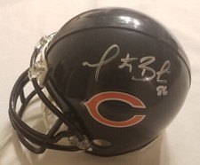 Marty Booker Autographed Chicago Bears Mini Helmet 