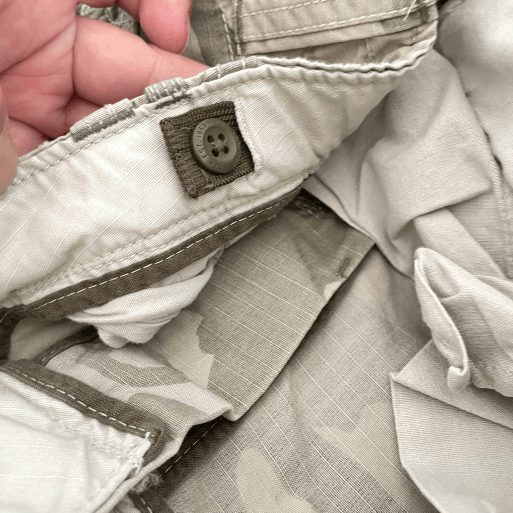 Short Cargo Camouflage GAP Boys – Taille 5 – Denim Vert – Vintage 2010