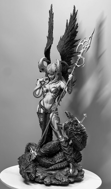 XM STUDIOS Witch Blade Angelus 1/4 Resin Statue Collection Figure