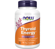 NOW Thyroid Energy  90 Veg Capsules EXP:07/20...