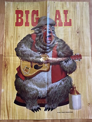 Big Al Country Bear Jamboree Disney World Disneyland vintage