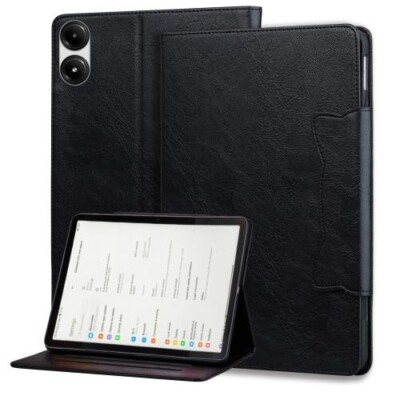 For Xiaomi Redmi Pad SE 11 2025 Cat Buckle Leather Tablet Case cover