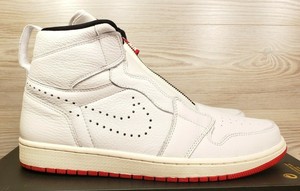 air jordan 1 high zip white