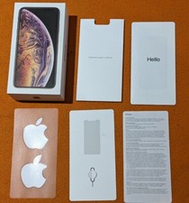 Replacement Empty Box Apple iPhone Xs Max Gold 64GB With Stickers
