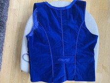 Trachte Weste In Samt Royal Blau Große 42 Guter Zustand Top Zustand
