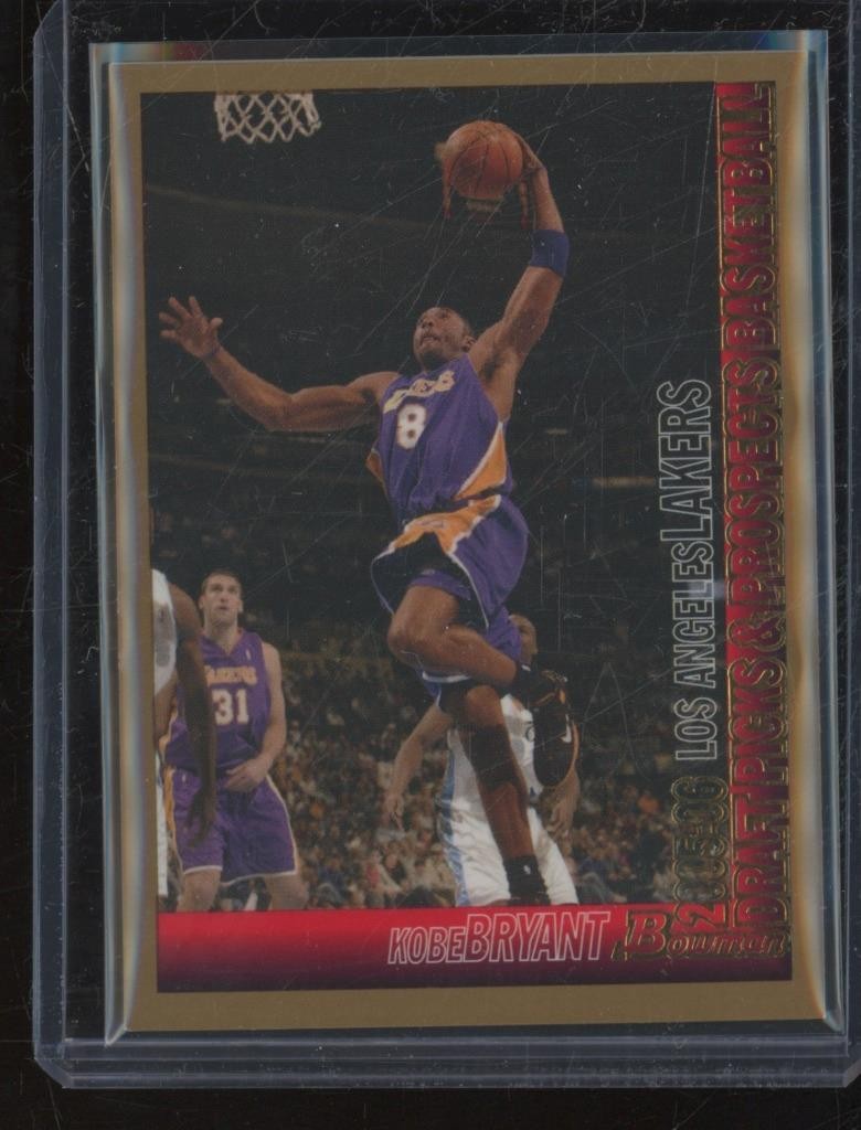 2005-06 Bowman Draft Picks & Prospects KOBE BRYANT #69 Gold Parallel Laker JA816