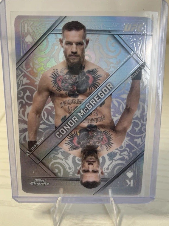 Topps 2026 Chrome UFC Kings and Queens Conor McGregor King Insert KQ-11