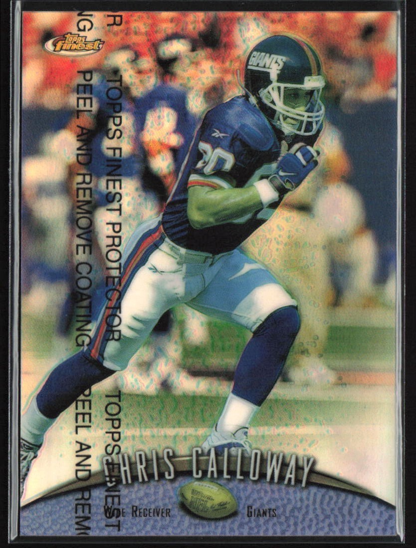 1998 Topps Finest Refractor Chris Calloway #102