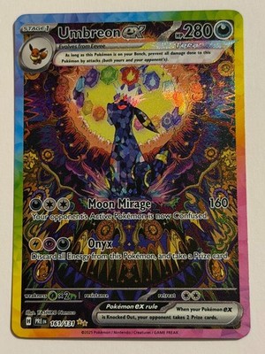 Umbreon ex 161/131 - Special Illustration Rare (SIR) - Prismatic Evolutions - NM