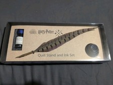 Officially Lisenced Harry Potter Quill, Quill Stand And Ink Set, Never Used