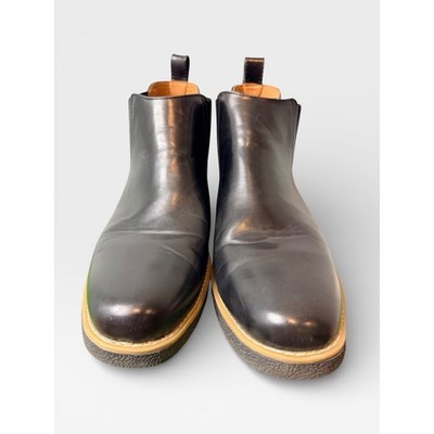 Deer Stags Men's Black Rockland Memory Foam Chelsea Boots Shoes Size 12W