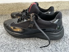 Prada American Cups Neu Schwarz Größe 45